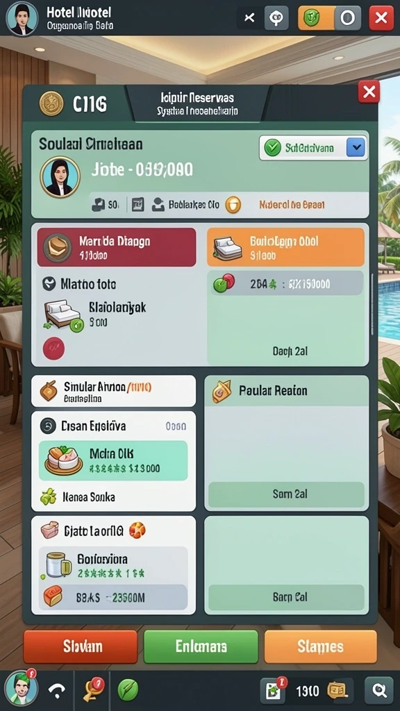 Karakter unik dengan desain yang memukau.