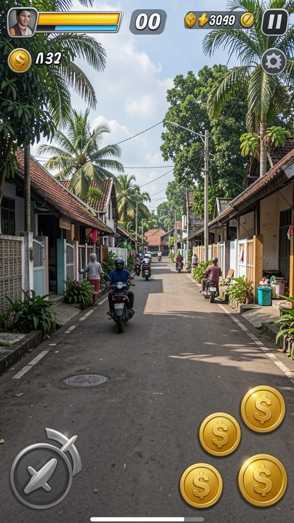 Mode permainan yang beragam dan menantang.