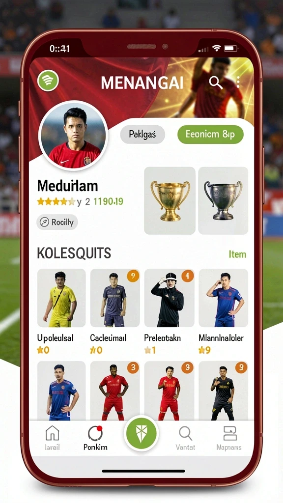 Statistik permainan dan leaderboard yang memacu semangat kompetisi.