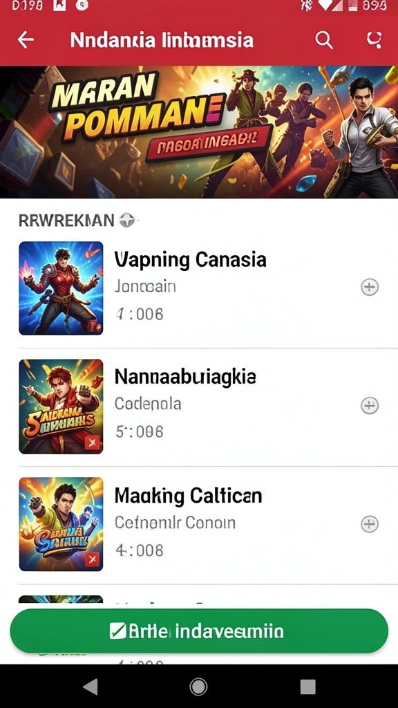 Beragam tema permainan slot yang menarik.