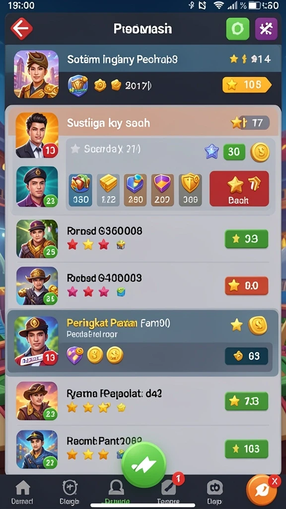Beragam pilihan permainan togel yang tersedia.