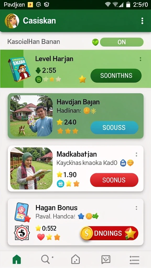 Tampilan antarmuka yang menarik dan mudah dinavigasi.