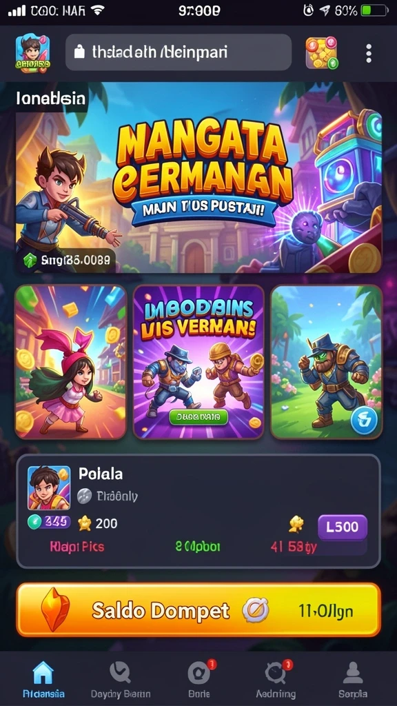 Grafik yang memukau dan efek suara realistis.