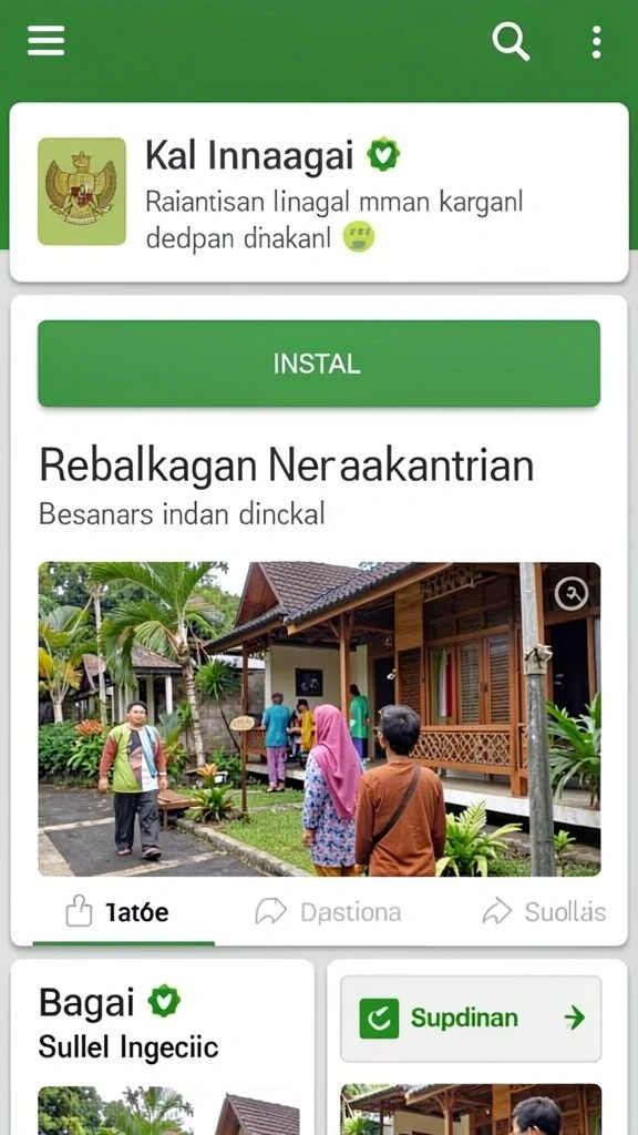 Tampilan antarmuka yang ramah pengguna.