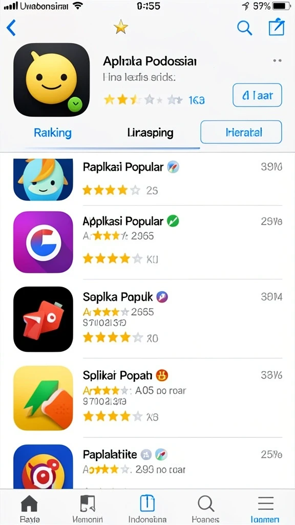 Fitur bermain dengan banyak tema slot yang seru.