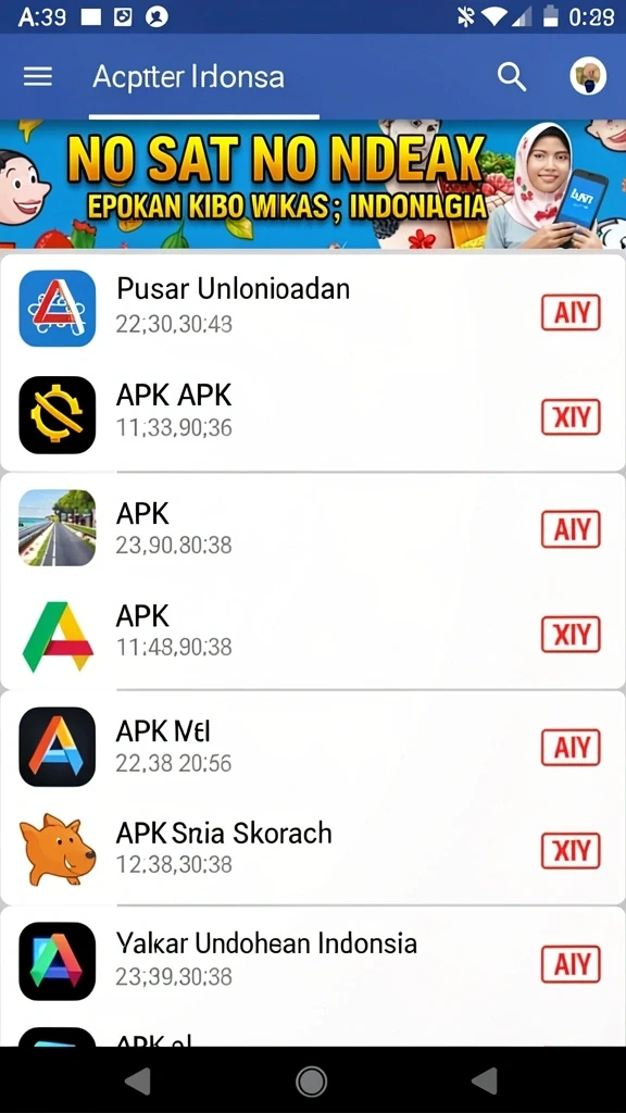 Tampilan antarmuka yang user-friendly.