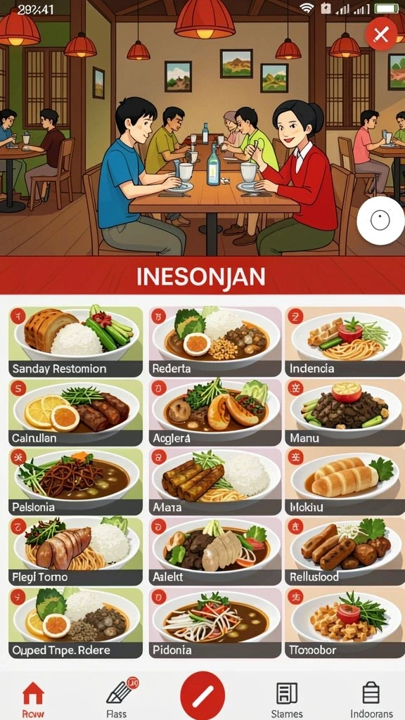 Tampilan antarmuka pengguna yang menarik dan mudah dinavigasi.