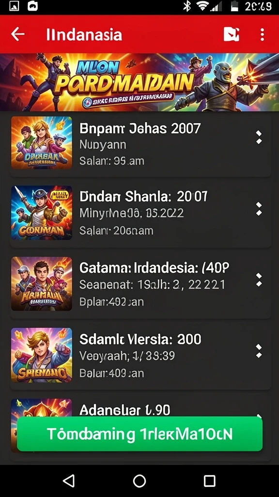 Berbagai pilihan permainan judi yang menyenangkan.