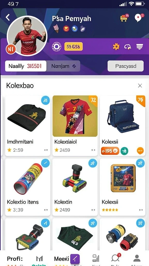 Tampilan antarmuka yang menarik dan mudah digunakan.