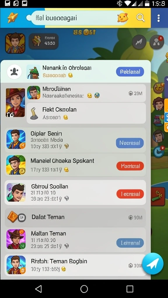Tampilan awal aplikasi IKNTOTO yang menarik dan modern.
