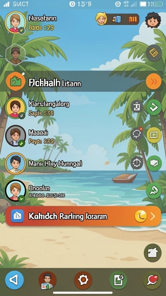 Screenshot menunjukkan tampilan awal yang menarik dari JKTJKT.