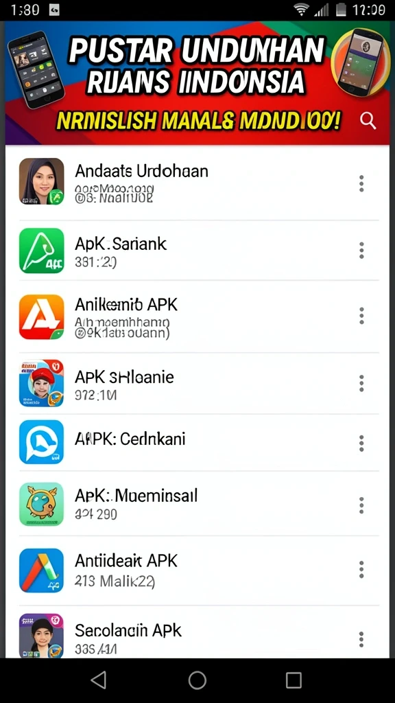 Tampilan antarmuka yang modern dan menarik.