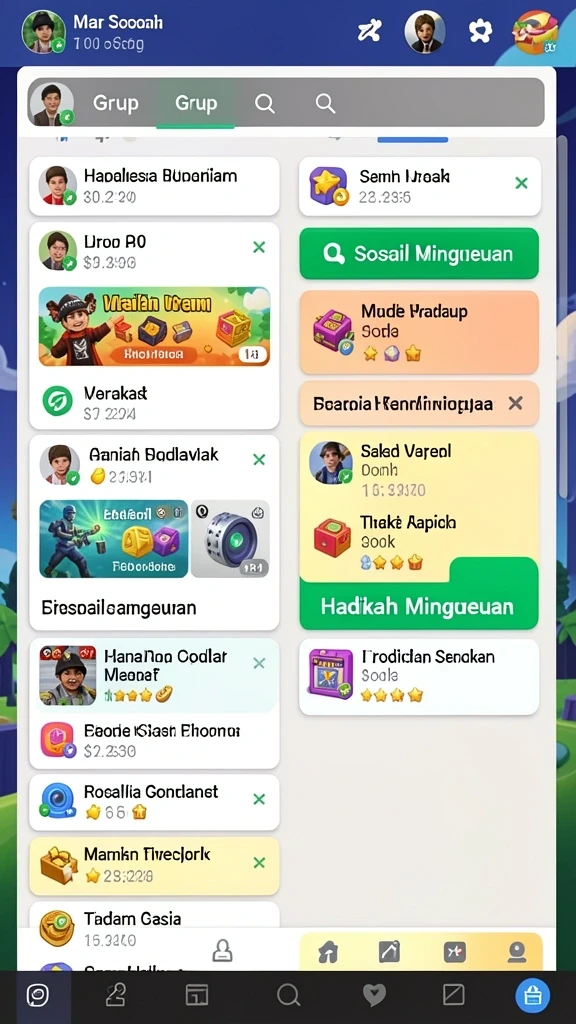Grafis slot yang memukau dan tema yang beragam.