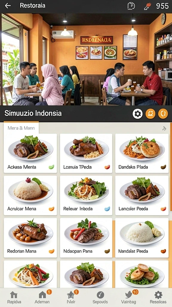 Tampilan antarmuka KILAT77 yang menarik dan user-friendly.