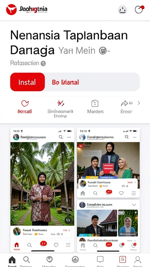 Tampilan antarmuka yang menarik dan mudah digunakan.