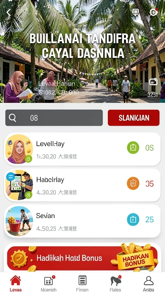 Fitur bonus menarik dengan peluang kemenangan besar.