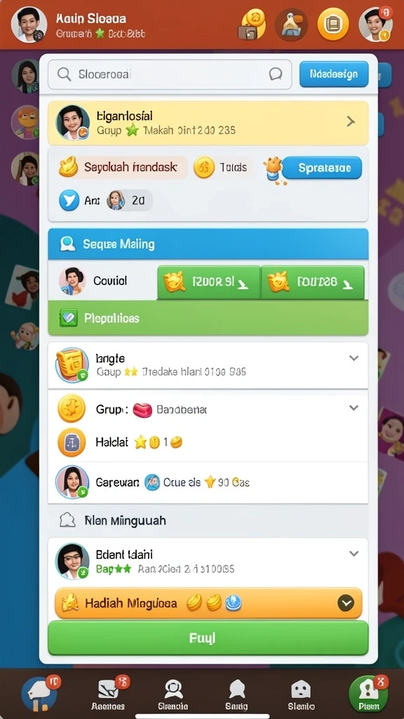Grafis yang memukau dengan efek suara yang imersif.