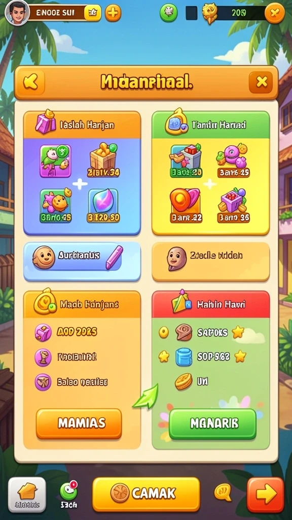 Fitur permainan multiplayer yang mengasyikkan.