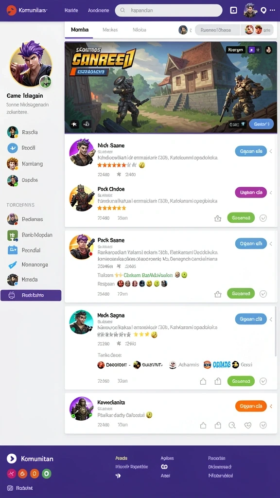 Tampilan antarmuka yang menarik dan intuitif.