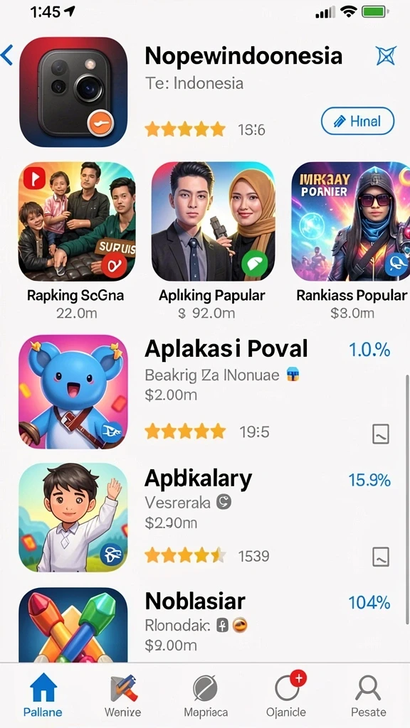 Grafis berkualitas tinggi dalam gameplay MAINDUIT.
