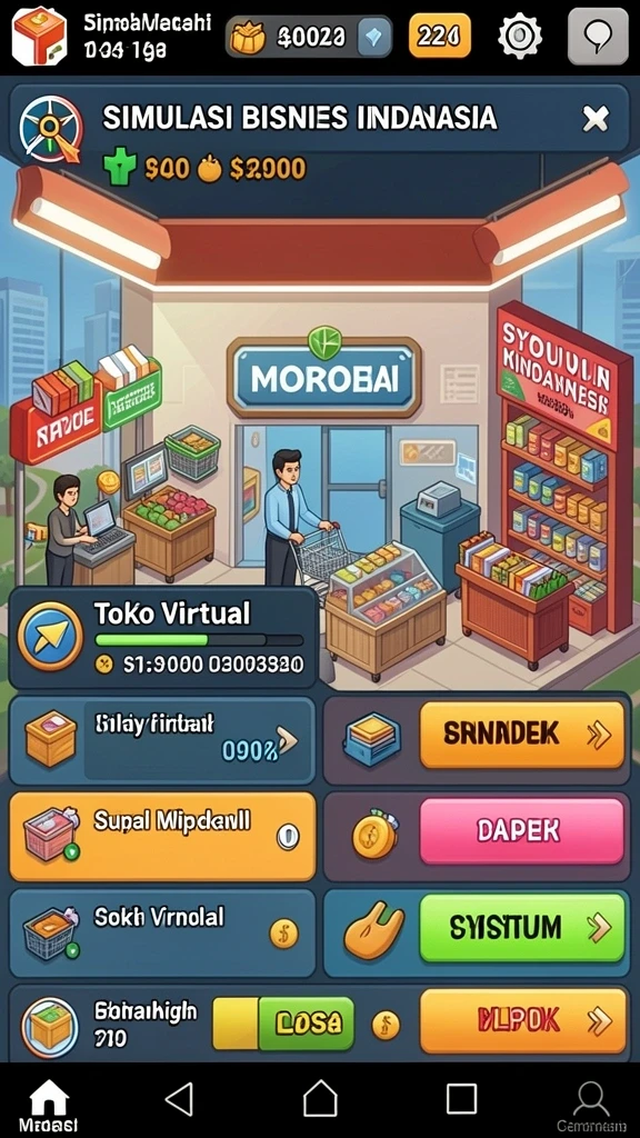 Tampilan antarmuka yang sederhana dan mudah digunakan.