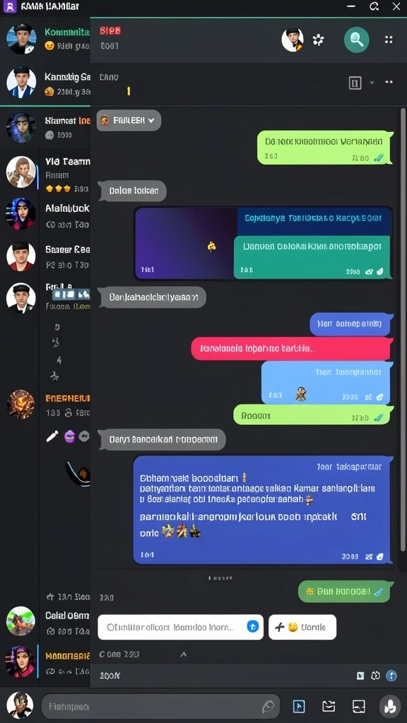 Tampilan karakter superhero yang menawan.