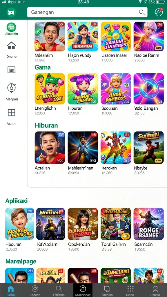 Interaksi antar pemain dalam turnamen kompetitif.