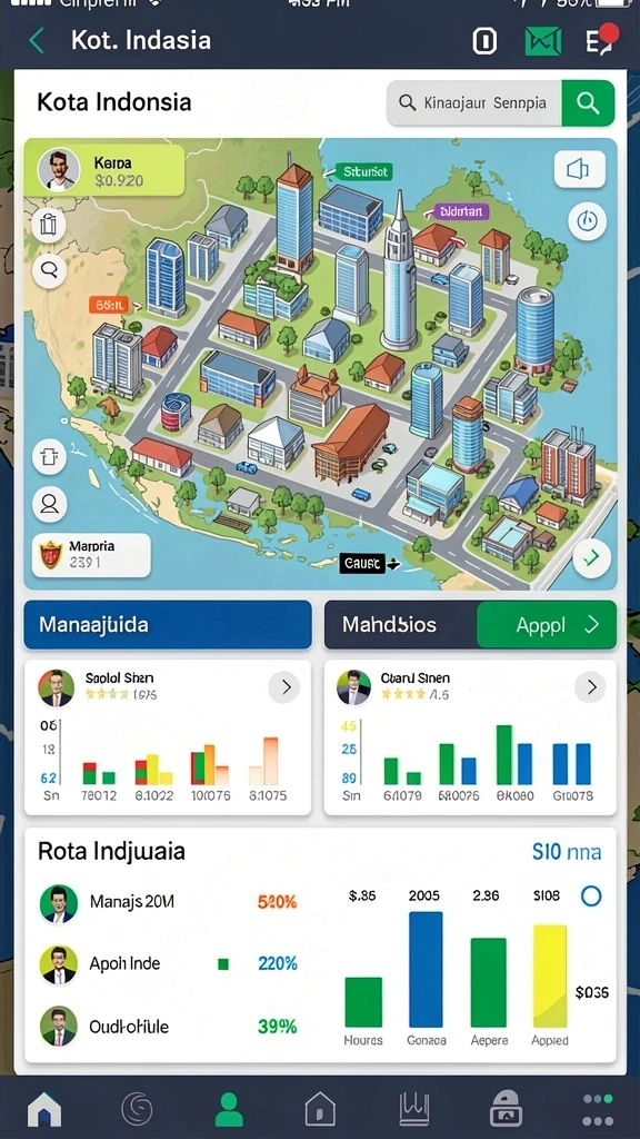 Berbagai genre permainan tersedia dalam satu aplikasi.