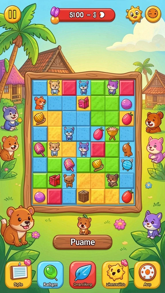 Tangkapan layar memperlihatkan mode multiplayer yang kompetitif.