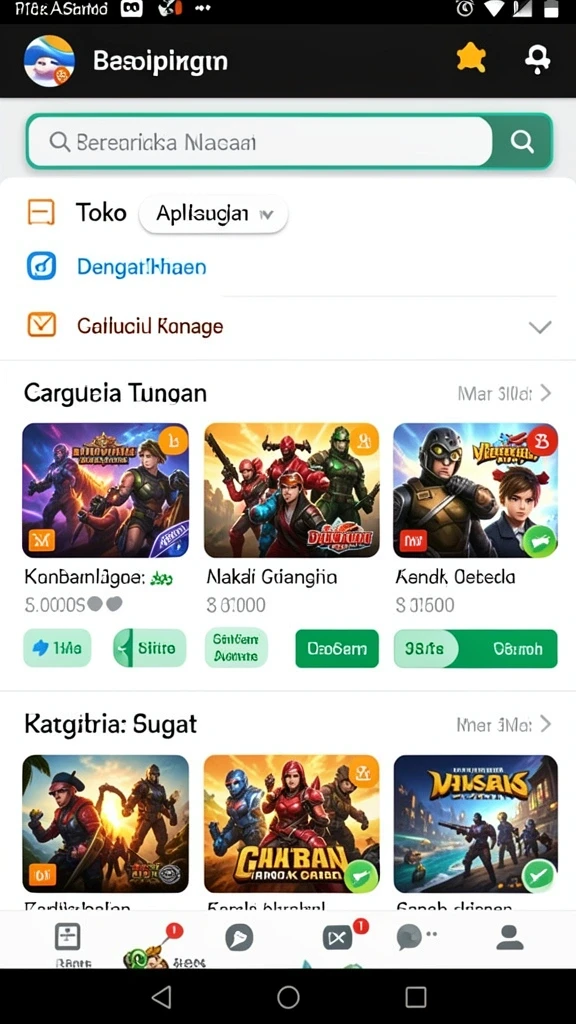 Misi menarik untuk setiap level.