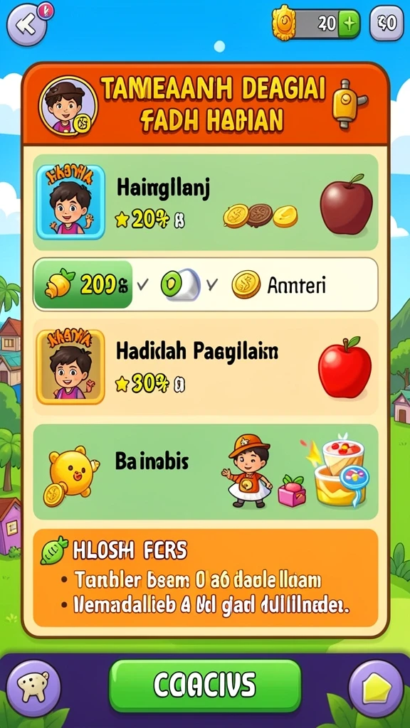 Tampilan antarmuka yang menarik dan intuitif.