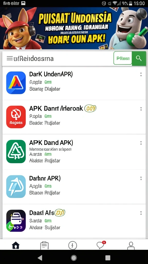 Tampilan antarmuka yang user-friendly.