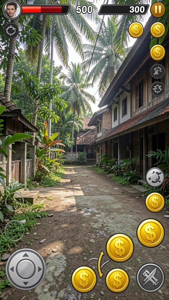 Tangkapan layar menunjukkan berbagai item yang bisa dikumpulkan pemain.