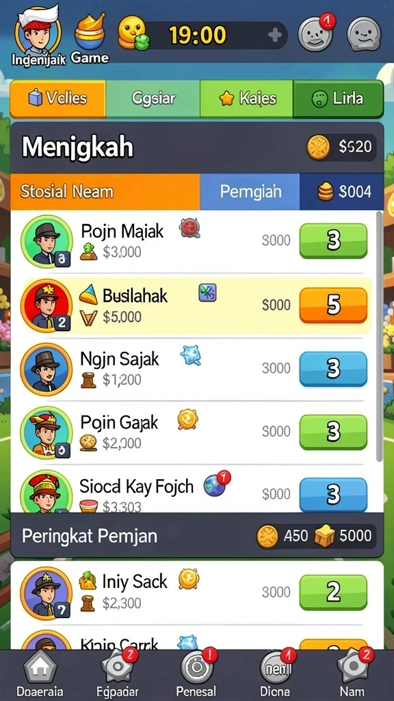 Screenshot menunjukkan tampilan mesin slot yang menarik.