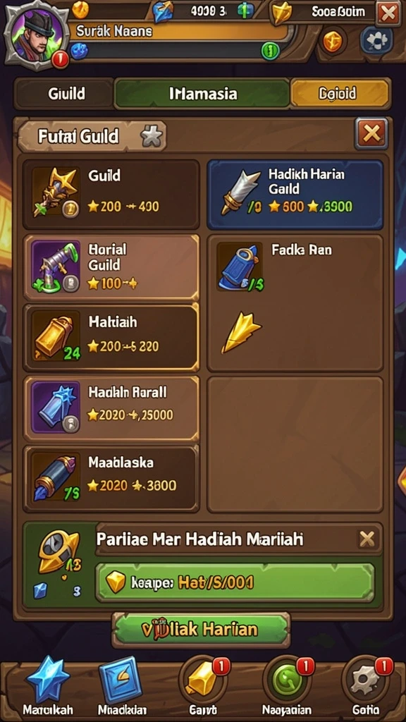 Tampilan menarik dengan tema slot yang beragam.