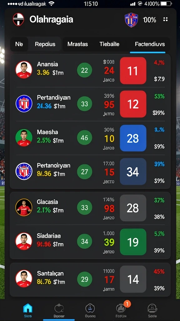 Berbagai karakter unik untuk dipilih.