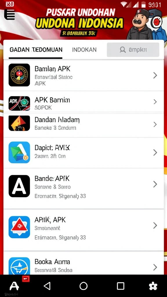 Screenshot menunjukkan tampilan awal yang menarik dan ramah pengguna.