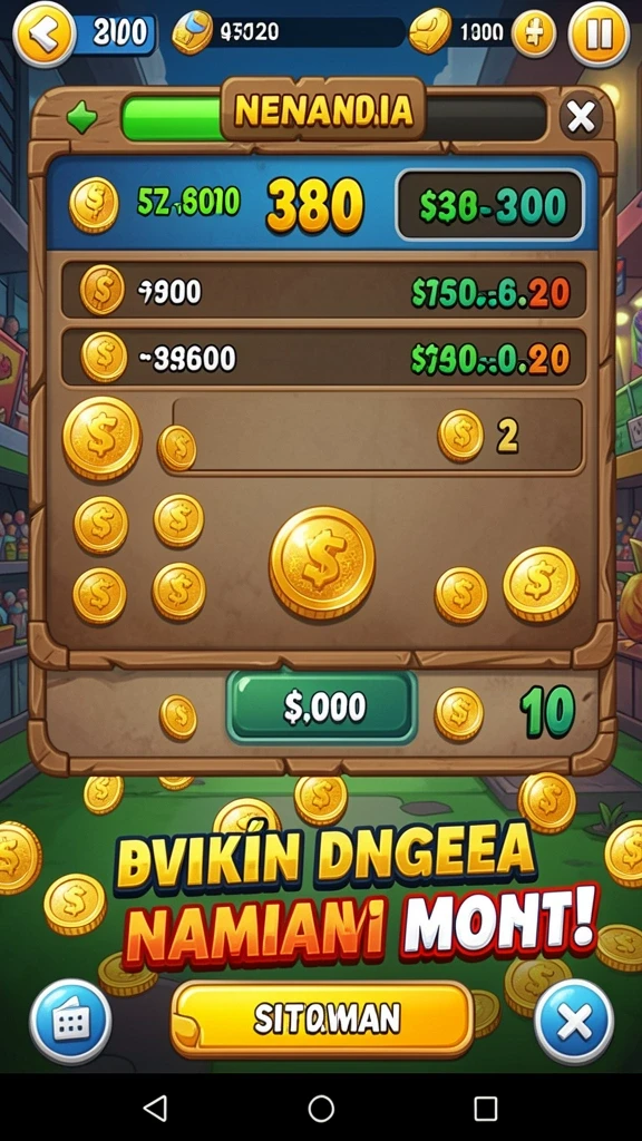 Skrinsut permainan slot yang menampilkan tema menarik.