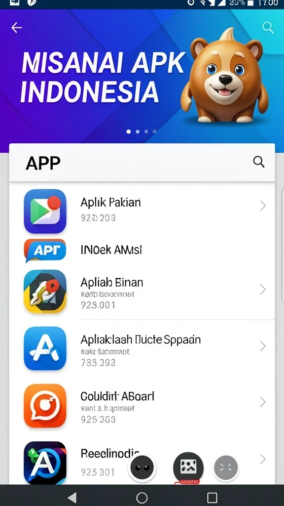 Tema yang bervariasi dan menarik.